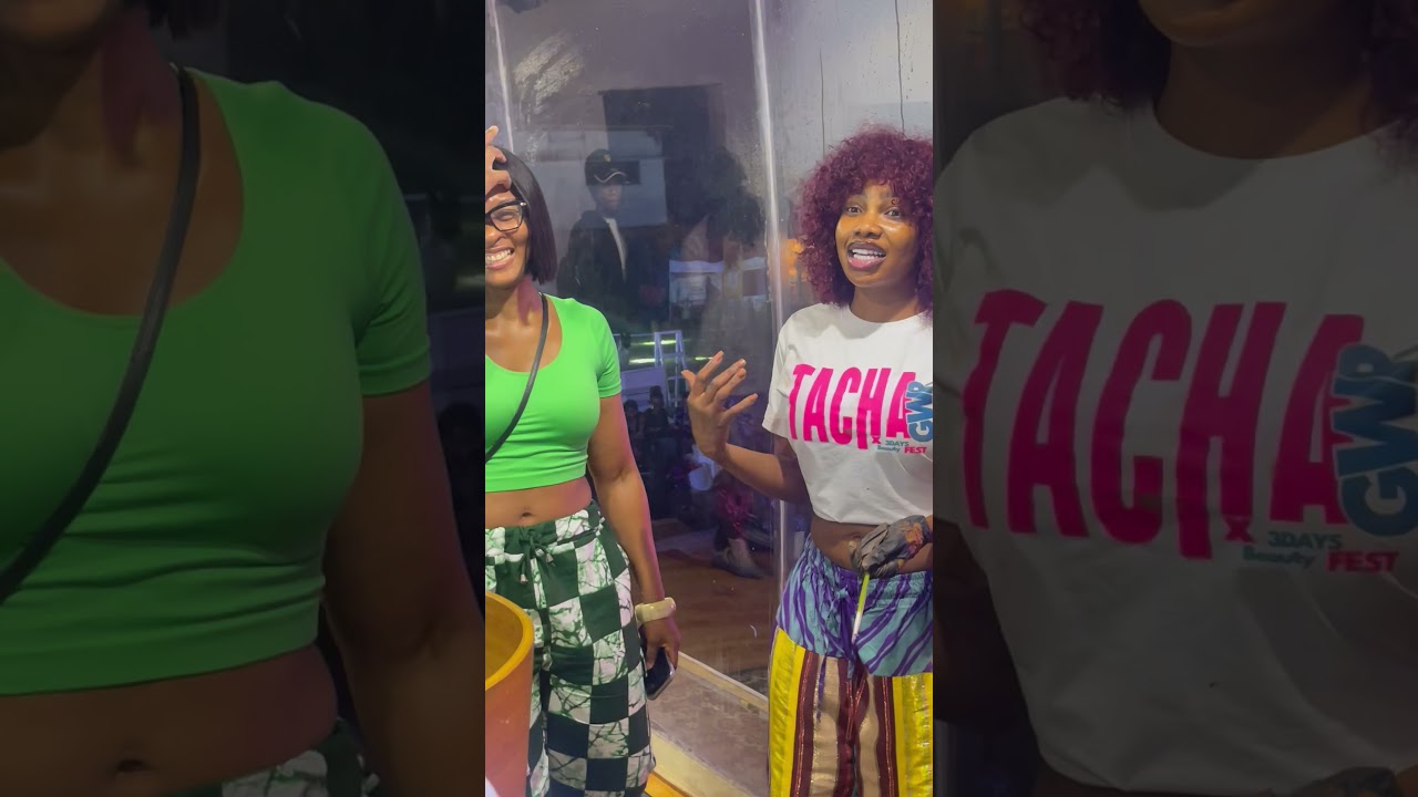 Осас Игходаро поддерживает Ташу @ Tasha's GWR — самое большое количество преображений за 24 часа