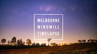 An Australian Windmill - 4K UHD Timelapse