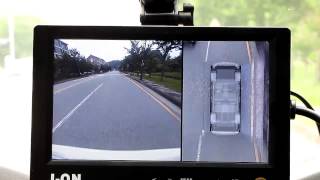 Dynamic calibration (calibration using lane detection) for surround view