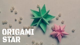 DIY - Làm ngôi sao trang trí bằng giấy