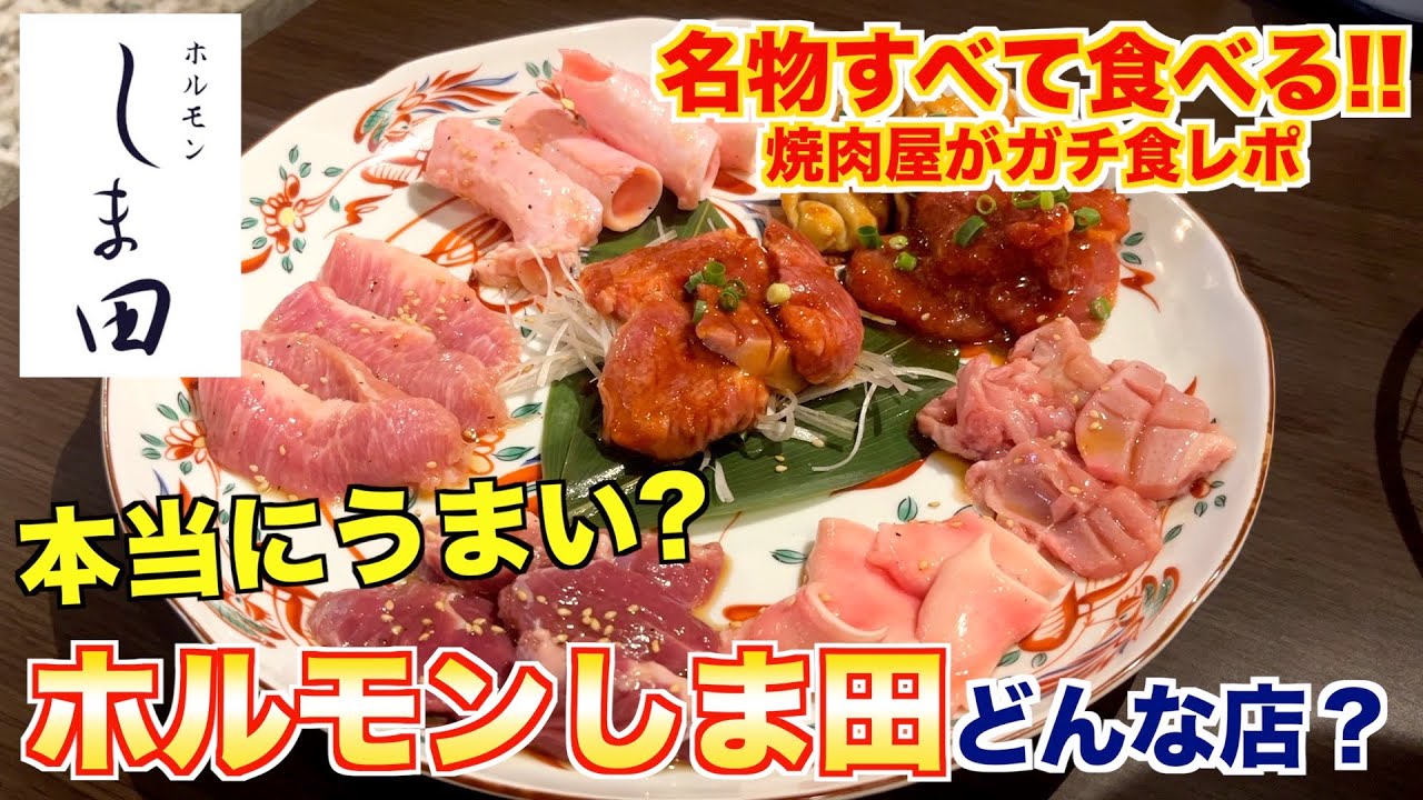 【食レポ】焼肉屋が本気でホルモンしま田をレビューします。