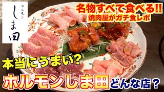 【食レポ】焼肉屋が本気でホルモンしま田をレビューします。