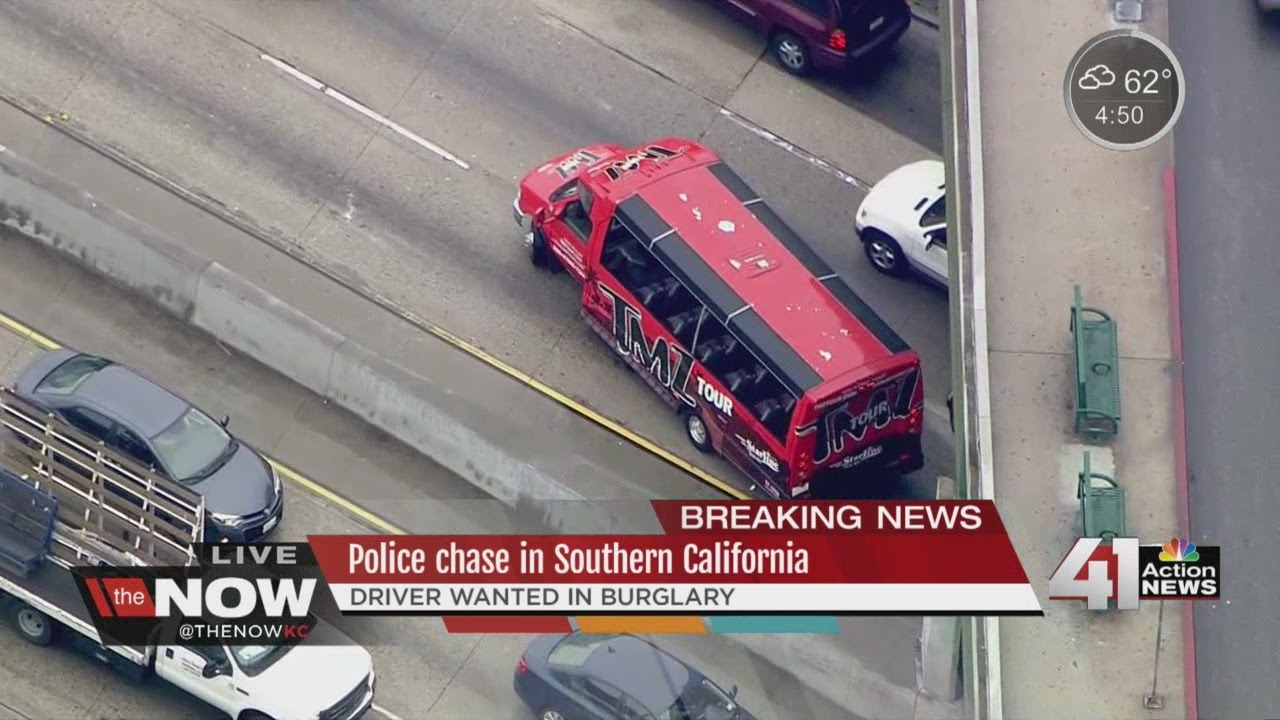 Police Chase in Southern California - YouTube