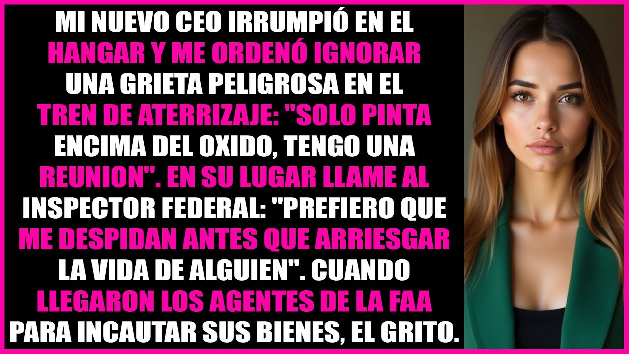 El CEO me ordenó ignorar una grieta peligrosa; llamé a la FAA y inmovilizaron su jet