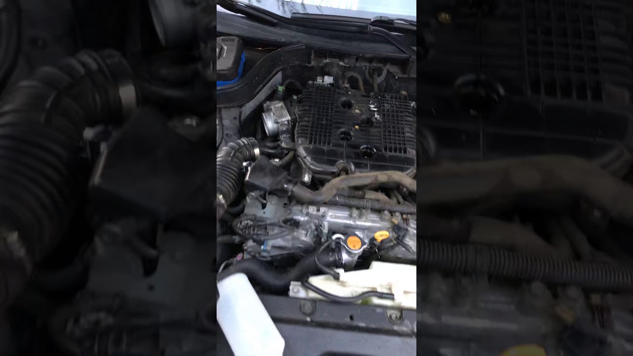 INFINITI G35 VACUUM LEAK FOUND! YouTube