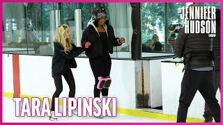 Olympic Figure Skater Tara Lipinski Takes Jennifer Hudson on the Ice