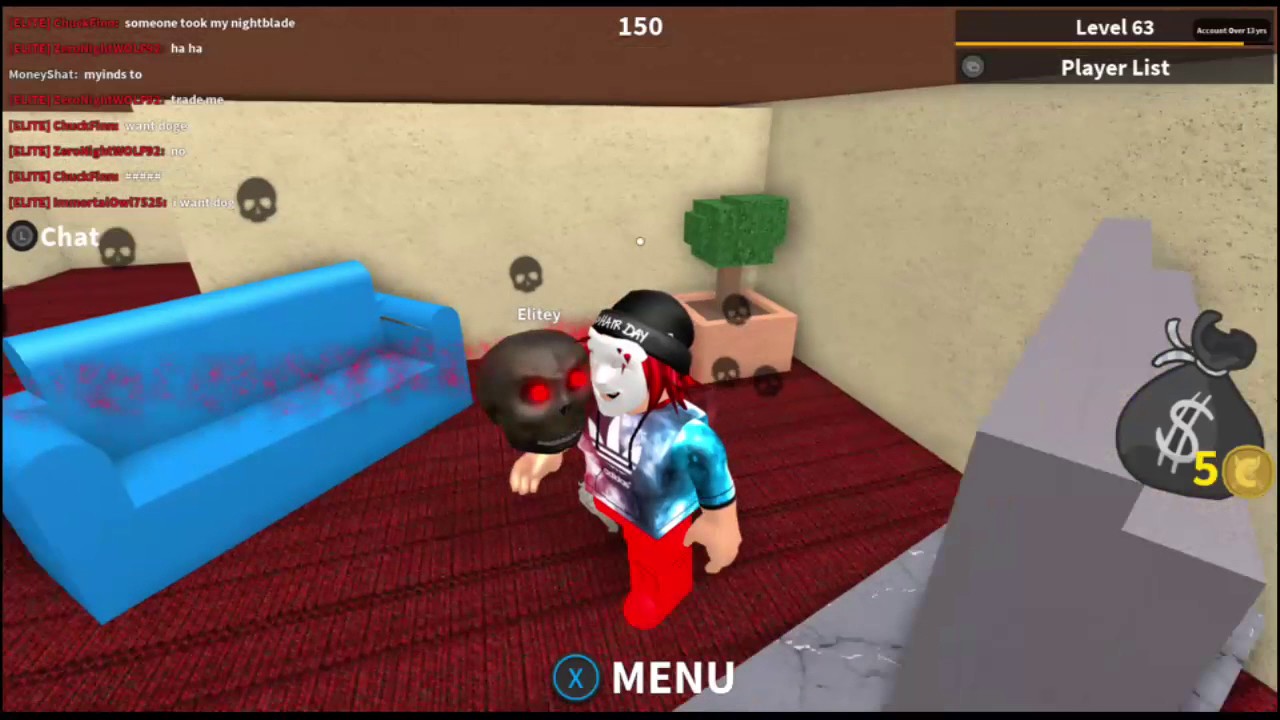 Roblox Playing Mm2 Xbox One Edition Youtube - roblox mm2 xbox