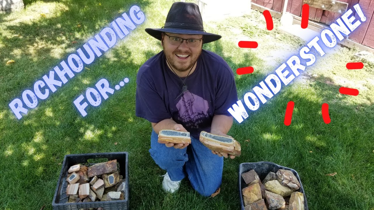 Rockhounding for Wonderstone near Salina, Utah!