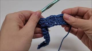 QUICK & EASY Crochet Stitch For Blankets And Scarfs / ONE ROW Repeat - Drop Sedge Stitch