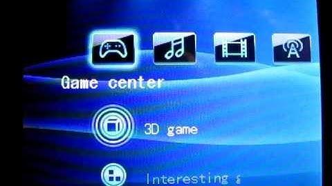 Dingoo A320 running A330 firmware