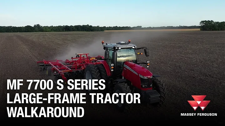 MF 7700 S Series Large-Frame Tractor | High-Horse Power Tractors - 200 to 405HP  | Walkaround