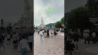 hongkong disneyland castle