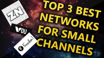 Top 3 Best YouTube Network for Small YouTube Channels 2016!