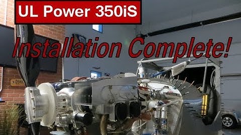 UL Power 350iS Engine Installation Complete!