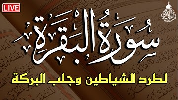 سورة البقرة كاملة لحفظ وتحصين المنزل وطرد الشياطين تلاوة عذبة هادئة Sourah Baqara