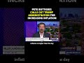 Pete Buttigieg: The rate of inflation is higher now than when Donald Trump took over from Joe Biden