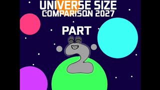 Universe Size Comparison 2027 (Part 2)