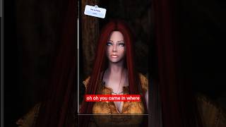 Skyrim Gothic Vampire Beauty (Dark Aesthetic) 🔥 #shorts #shortsfeed #skyrimse #modded