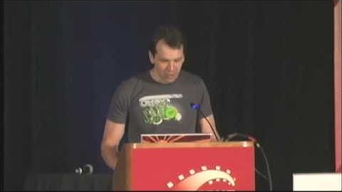 RailsConf 09:  Rich Kilmer, "Announcements"