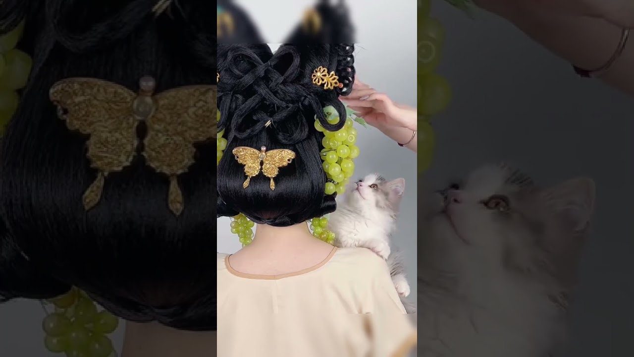 Your Majesty, do you like my hair?    #cat  #queen