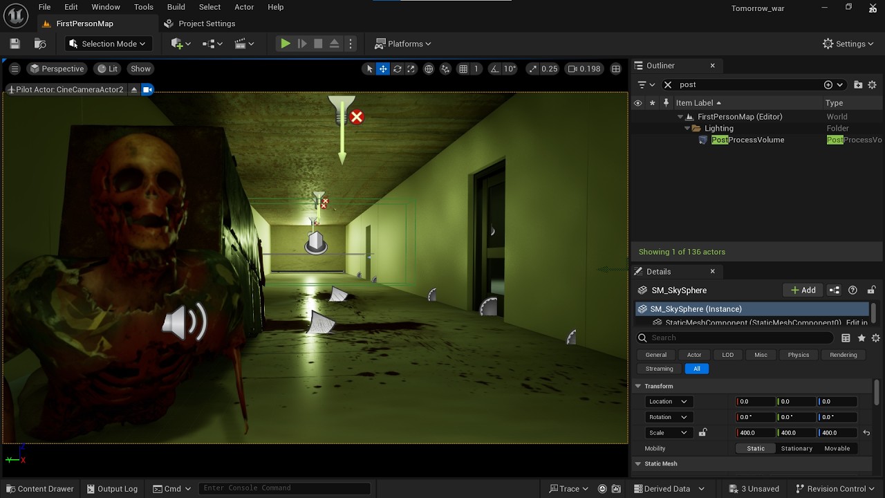 Horror Game Prototype | Unreal Engine 5 Environment & Scare Design ...
