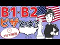 アメリカビザB1,B2ビザとは？１分で解説