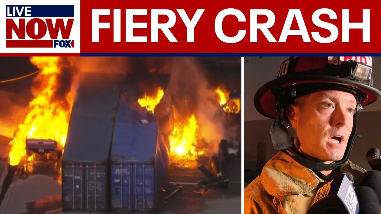 ⁣BREAKING: Deadly LA crash appears to involve 'news helicopter,' LAFD says