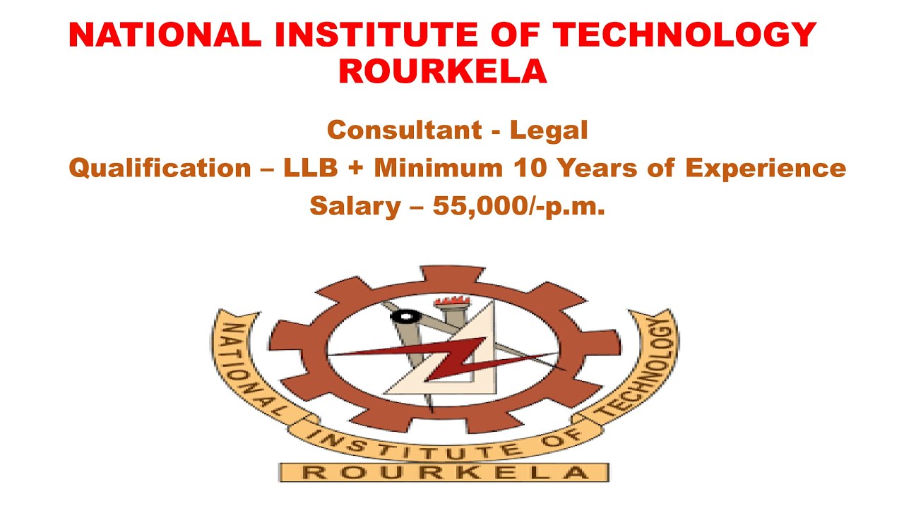 NATIONAL INSTITUTE OF TECHNOLOGY ROURKELA - YouTube