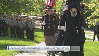 Law Enforcement & State Officials Remember Fallen Police Officers