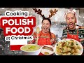 Trying to Cook Polish Food at Christmas. Pierogi, Kielbasa & Dill Pickle Soup 😋🎅🏻🎄