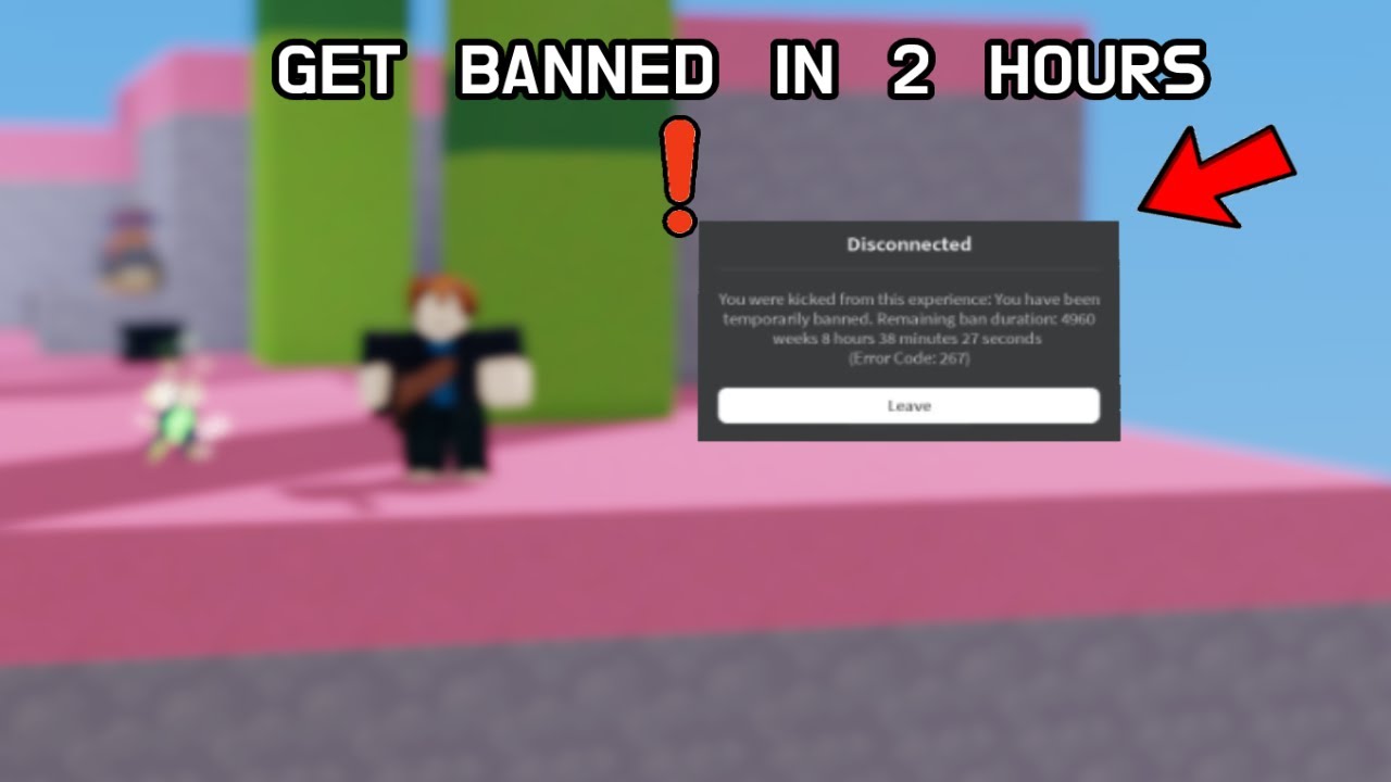 So I tried getting banned from Roblox BedWars (Roblox BedWars)