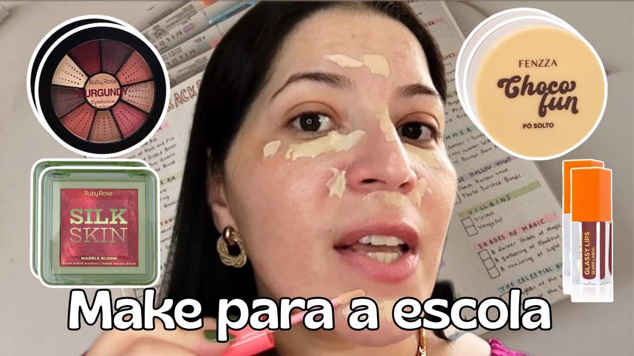 Maquiagem leve e rápida VOLTA as AULAS