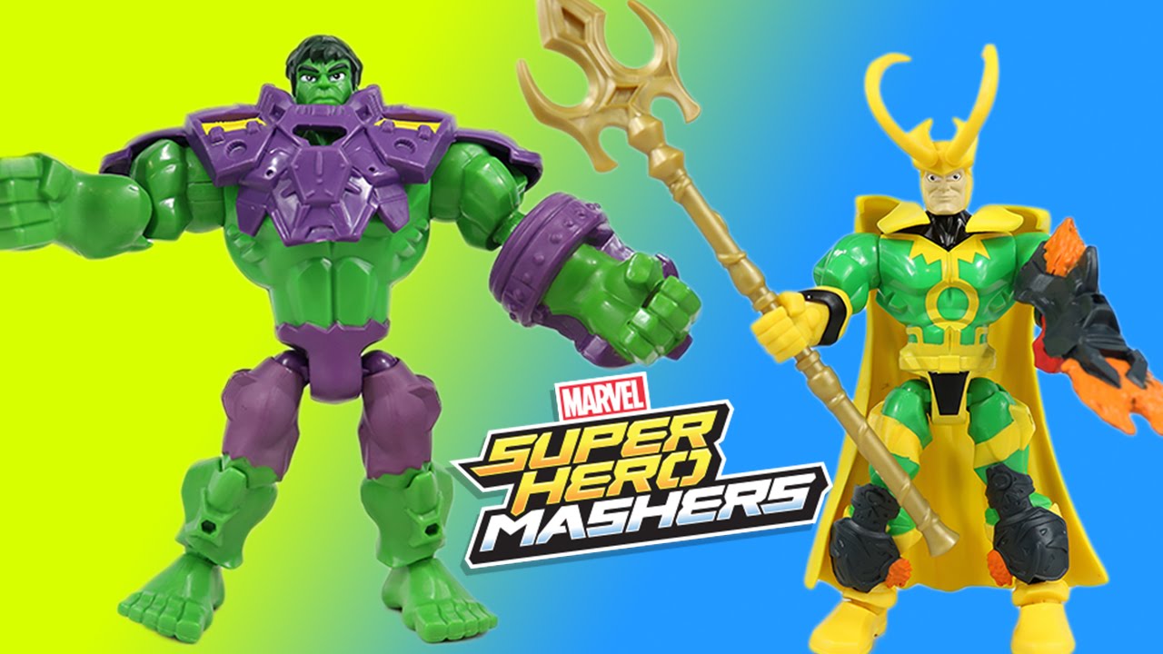 Super Hero Mashers MARVEL Hulk VS Loki A8897 