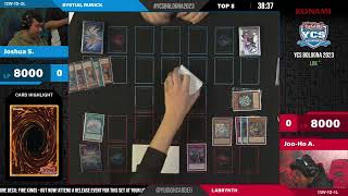 YCS Bologna 2023 - Top 8 - Joshua S. vs. Joo-Ho A.