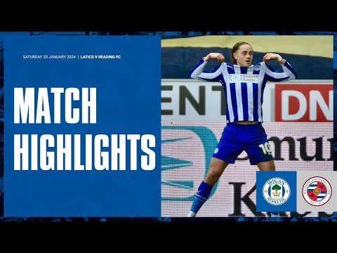 Wigan Reading Goals And Highlights