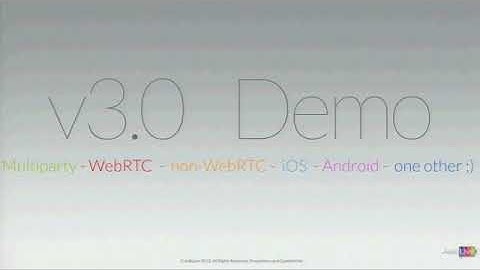 WebRTC Santa Clara 2013 Demo: AddLive