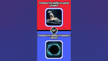 Would you rather? Part 7