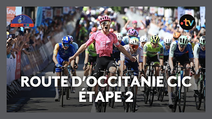 Course cycliste la Route d'Occitanie CIC - Étape 2 - Gignac - Carmaux