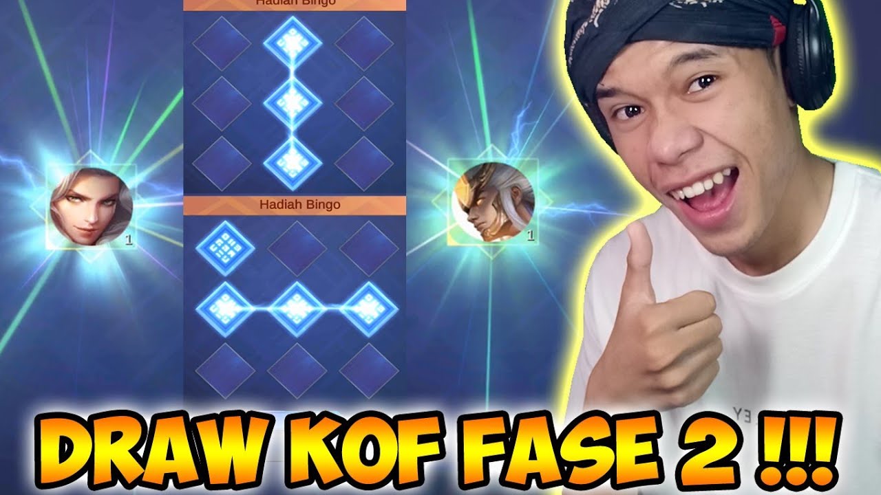 Draw KOF Bingo Pola 30x & 40x Draw !!! KOF Bingo 2023 Mobile Legends ...