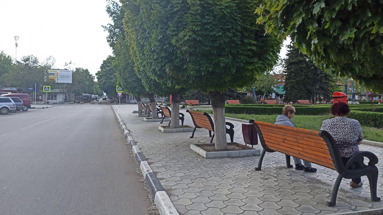 Кагул Молдова. Прогулка по центру 1