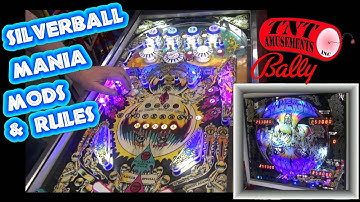 #1683 Bally SILVERBALL MANIA Pinball Machine-Nicest One on Earth!  - TNT Amusements