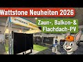 Hasenbau Review - ZaunPV, Balkon-PV &amp; Flachdach | Wattstone Neuheiten 2026 erklärt