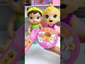 ASMR Unboxing Minnie Mouse & Doll Eating Pudding Toy | Satisfying Toy ASMR #shorts