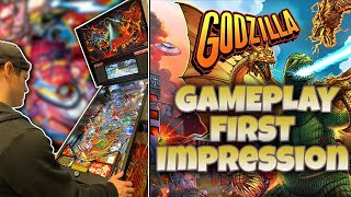 Stern Godzilla Pinball Gameplay First Impressions