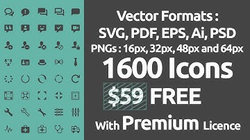 $59 Ultimate Icon Pack FREE Download | IcoMoon