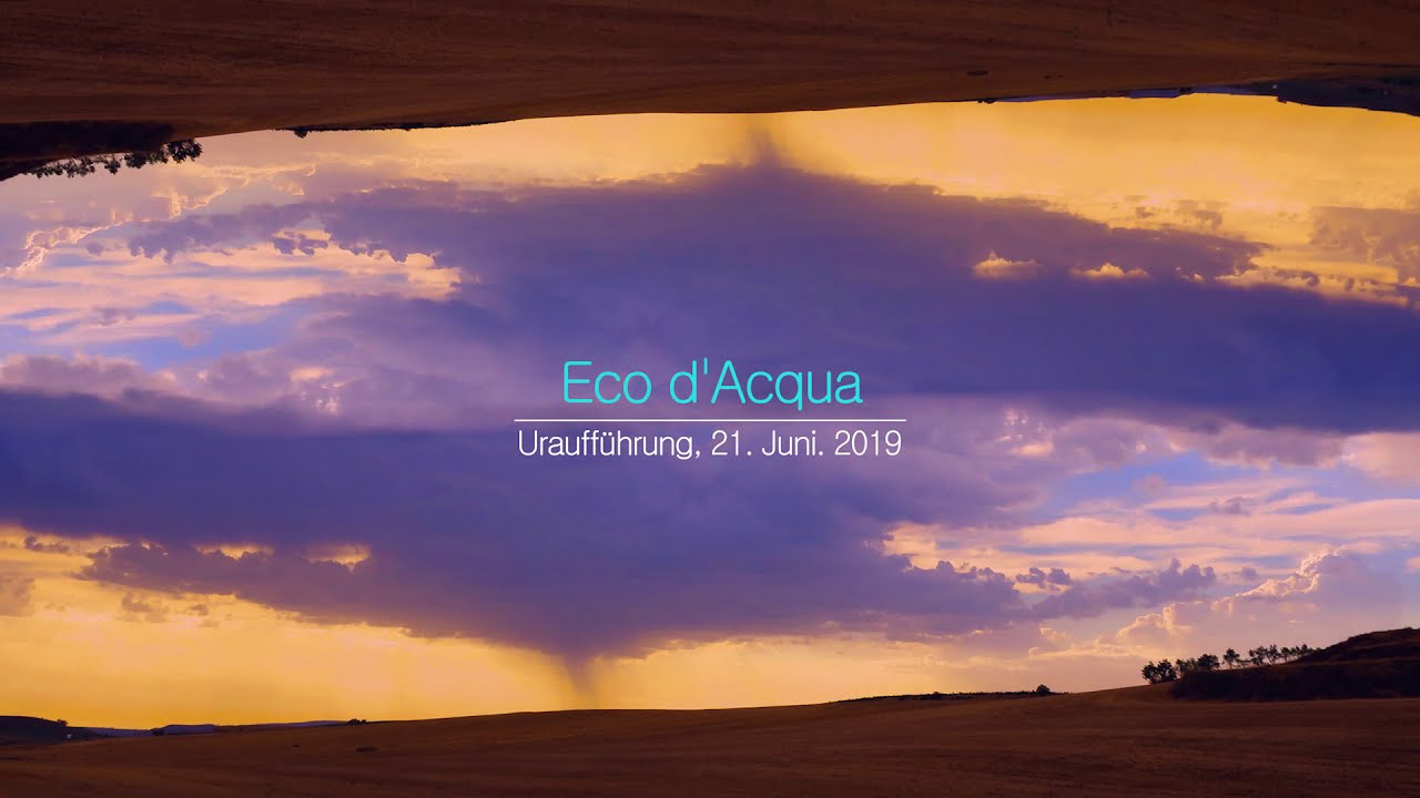Sophie Youjung Lee: Eco d'Acqua I (2019) Sextet for Flute, Clarinet, Piano, Violin, Viola and Cello