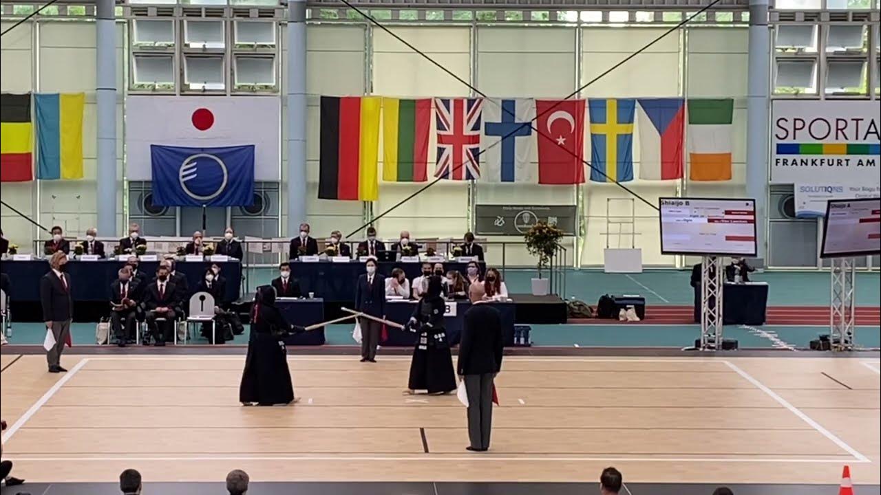 European Kendo Championships 2022. Ladies Individual. Semifinal YouTube