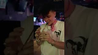 Yungblud playing the flute Sept 21 2018