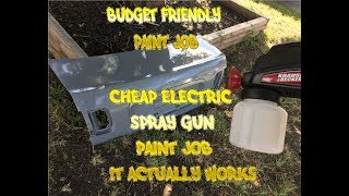 Painted with a $20 electric spray gun ( decent results)