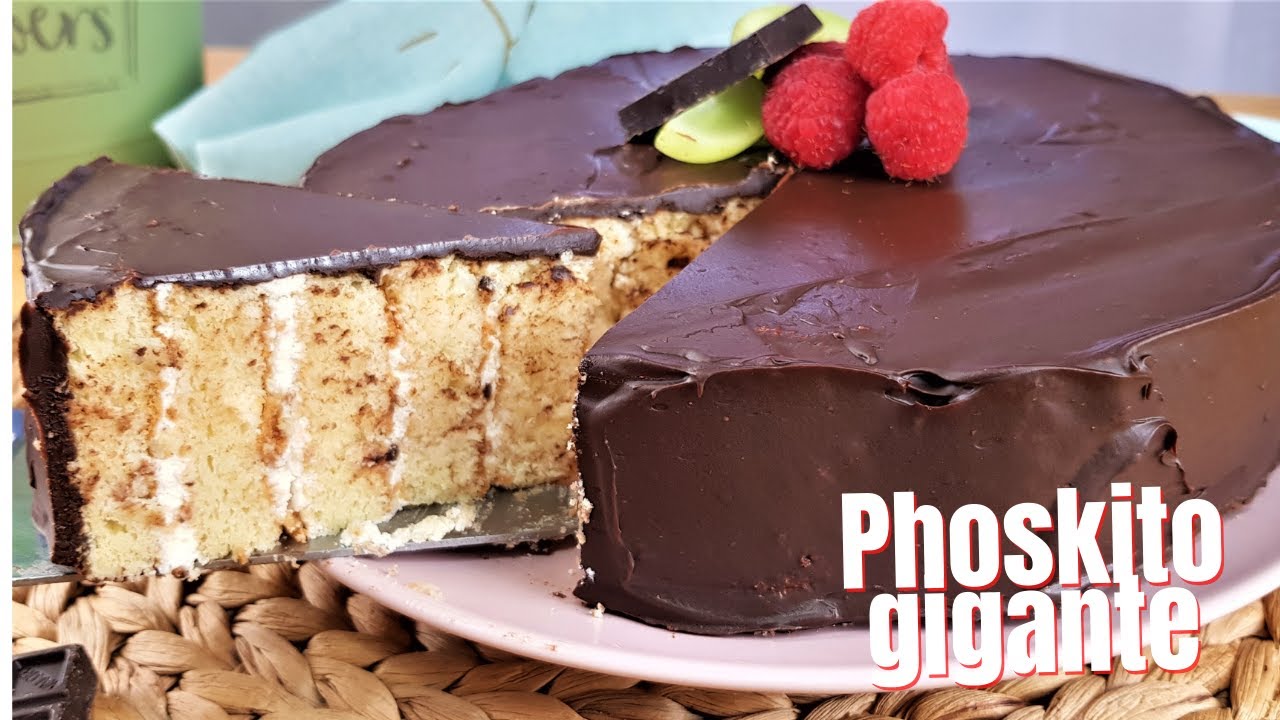 El pastel de chocolate que a todos gusta, Un Phoskito gigante